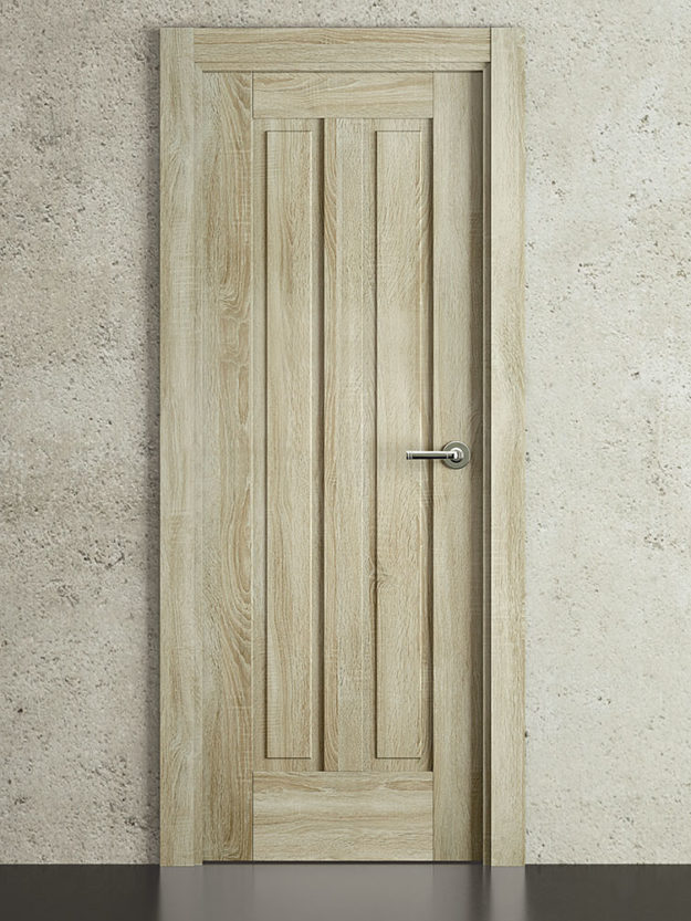 Puerta de interior modelo 2B Roble Labriego