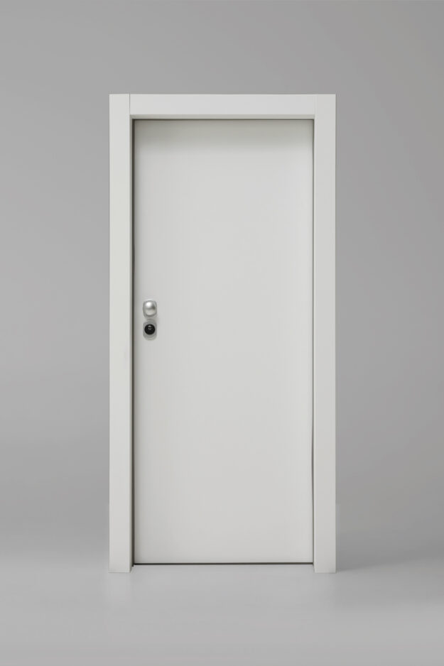 Puerta Exterior Acorazada IRON Blanco Liso