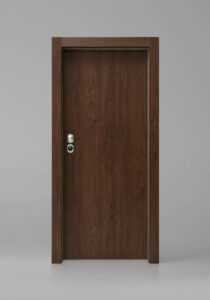 Puerta Exterior Acorazada IRON Palisandro Liso