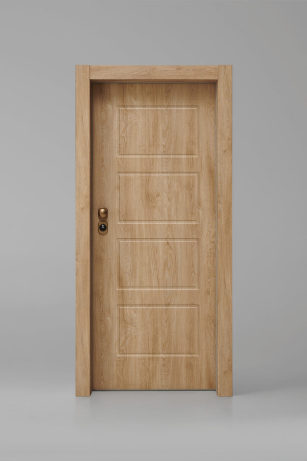 Puerta Exterior Acorazada IRON Roble 4C