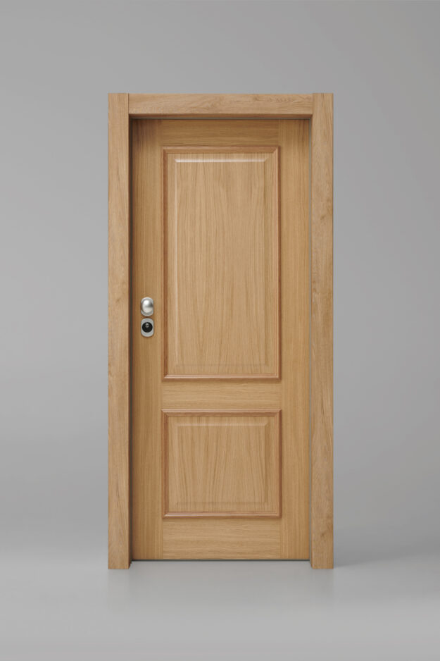 Puerta Exterior Acorazada IRON Roble 121