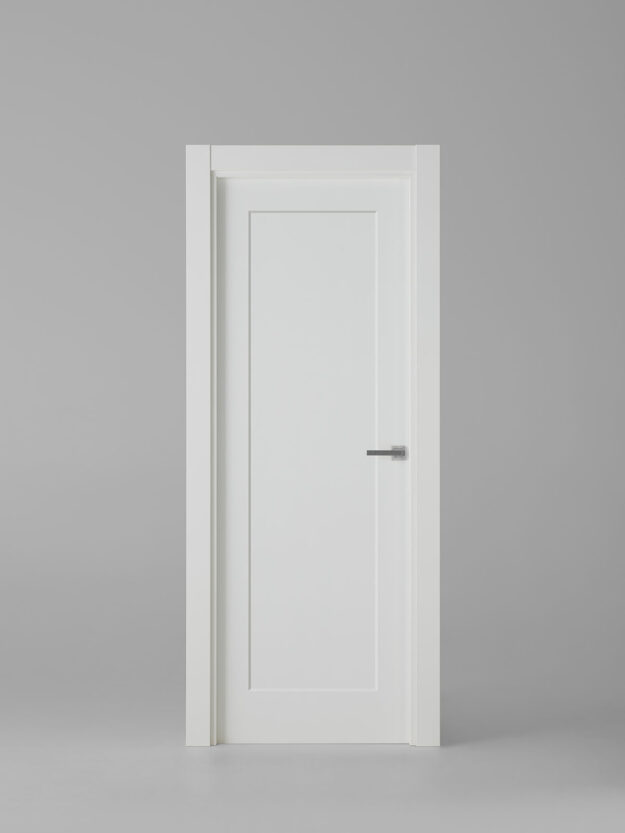 Puerta de interior blanca lacada modelo 8001 Blanco Laca