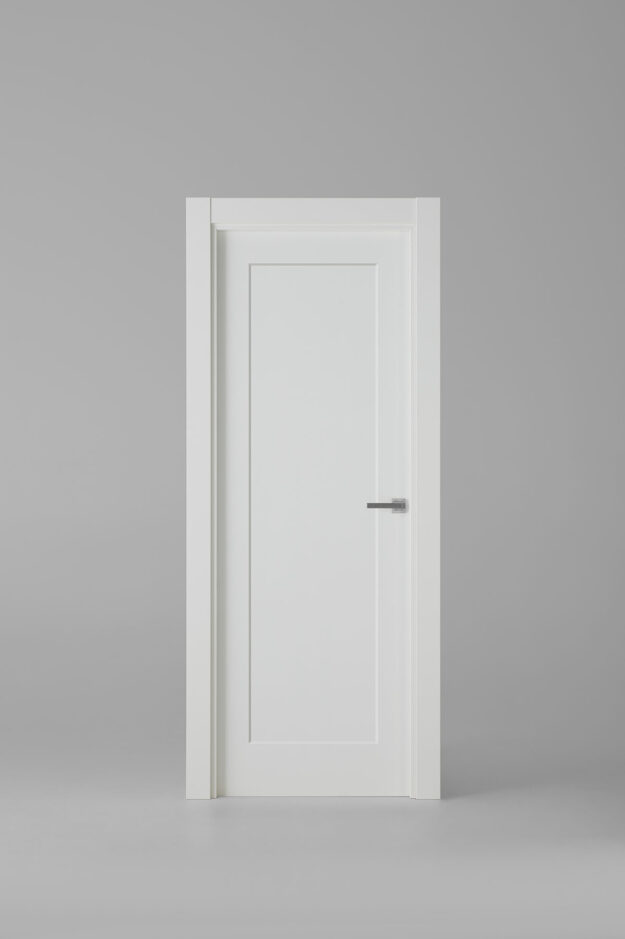 Puerta de interior blanca lacada modelo 8001 Blanco Laca