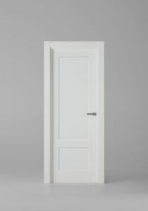 Puerta de interior blanca lacada 8002
