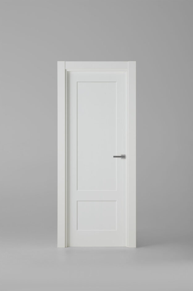 Puerta de interior blanca lacada 8002