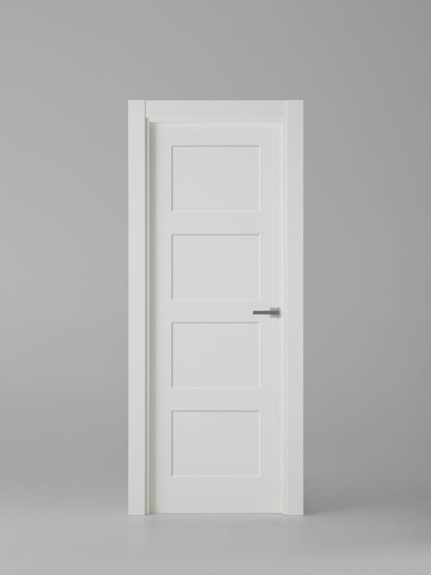 Puerta de interior blanca lacada modelo 8004 Blanco Laca