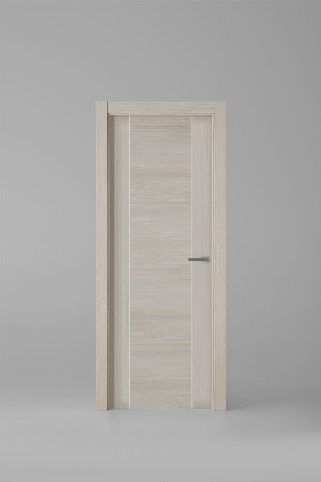 Interior door model 1006ECH Caramelo White Inlay