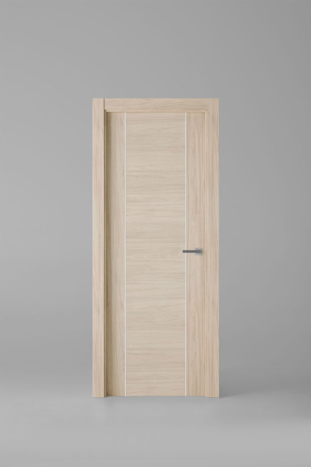 Interior door model 1006ECH Roble Arena White Inlay