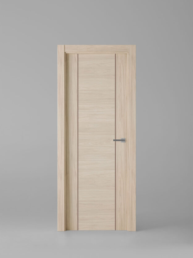 Interior door model 1006ECH Roble Arena Brown Inlay