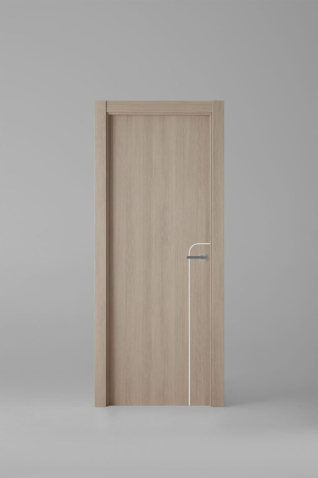 Puerta de interior modelo G1001 Acazio Greca Blanca