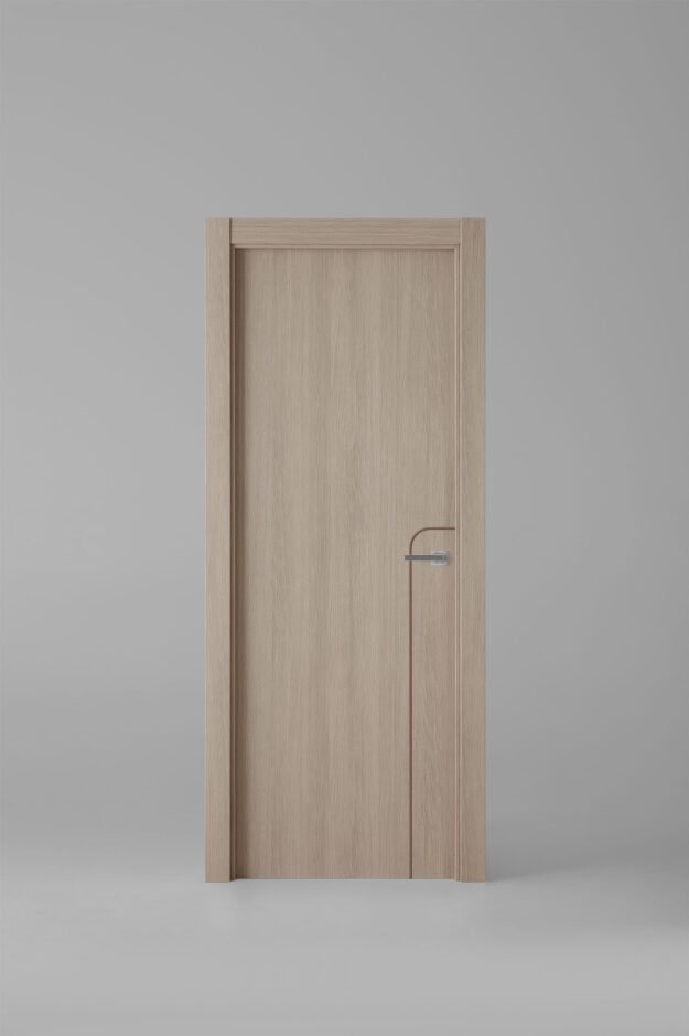 Puerta de interior modelo G1001 Acazio Greca Marrón