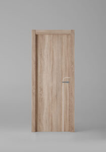 Puerta de interior modelo G1001 Roble Labriego Greca Blanca