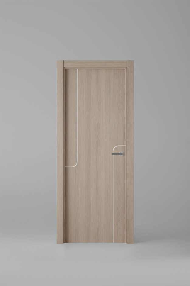 Puerta de interior modelo G1005 Acazio Greca Blanca