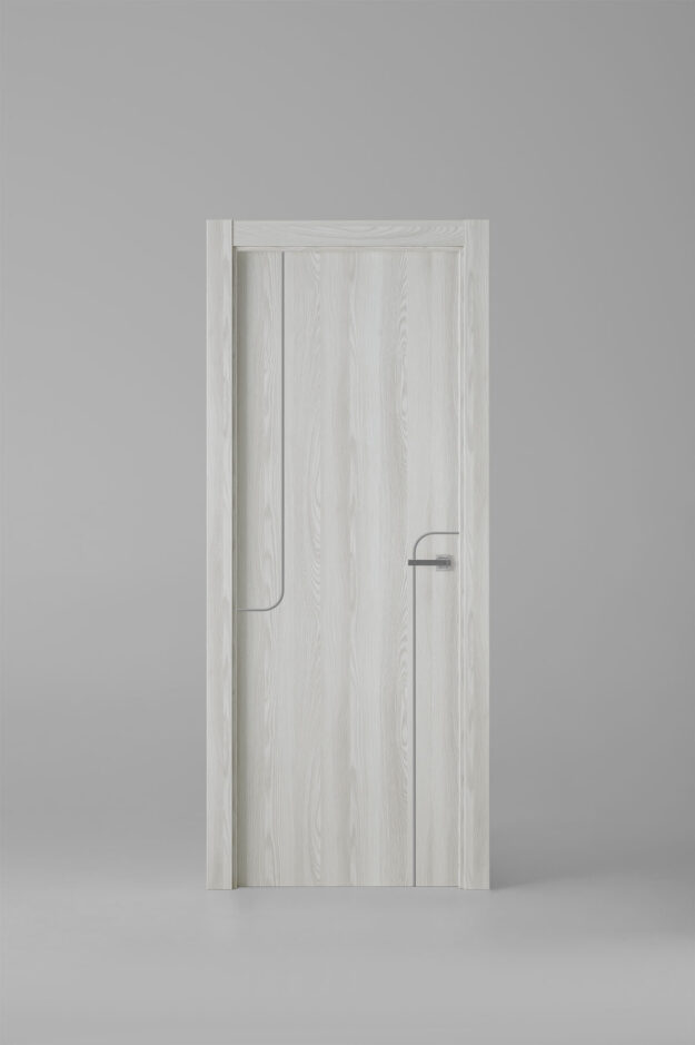 Puerta de interior colección cotton G1005 Glaciar Greca Plata