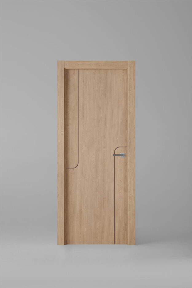 Puerta de interior colección tradition G1005 Roble Siena Greca Marrón