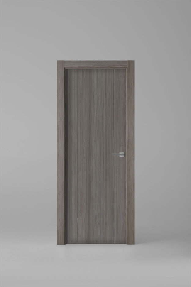 Interior door model G1006 Argento Silver Inlay