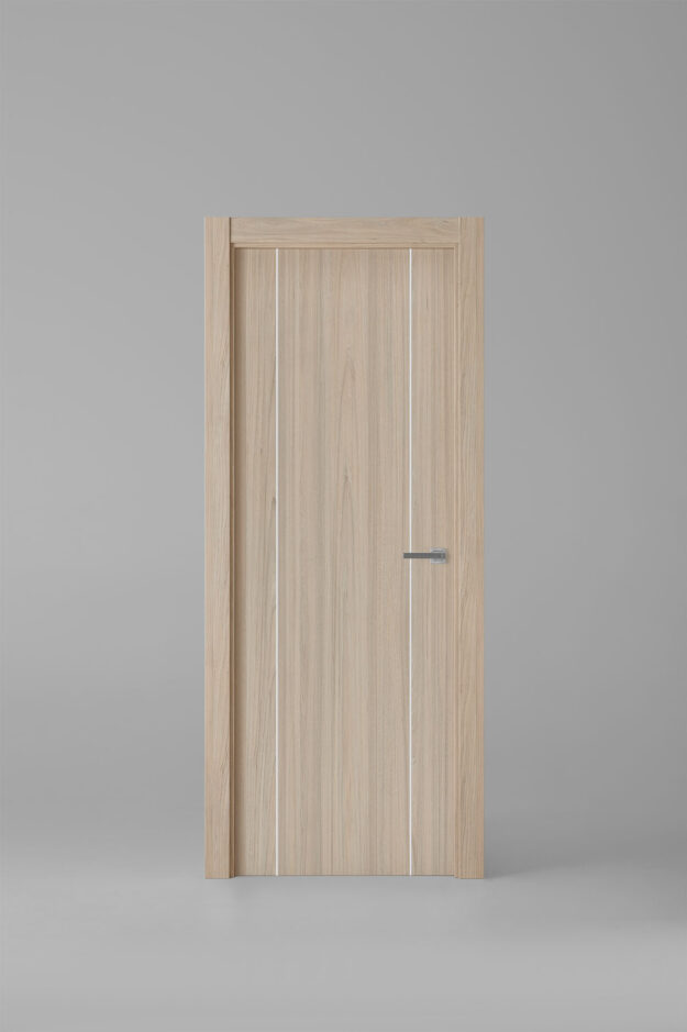 Puerta de interior colección nature G1006 Roble Estrío Greca Blanca