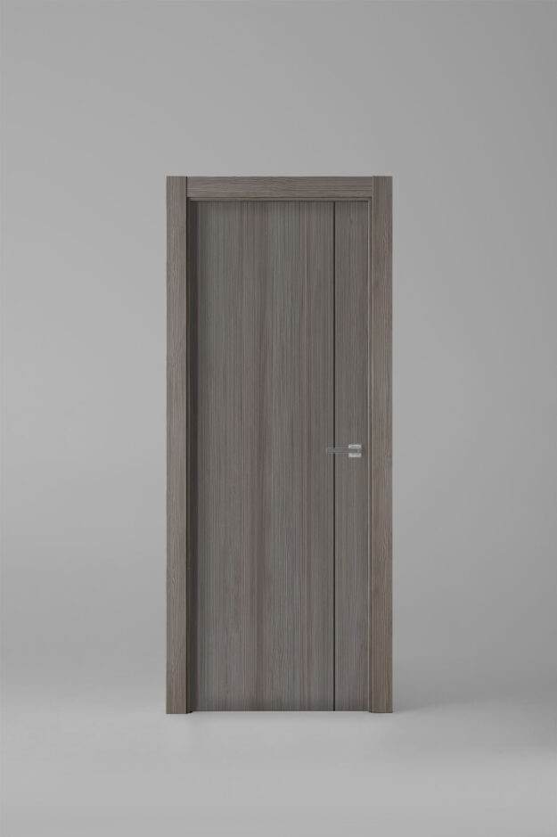 Interior door model G1007 Argento Black Inlay