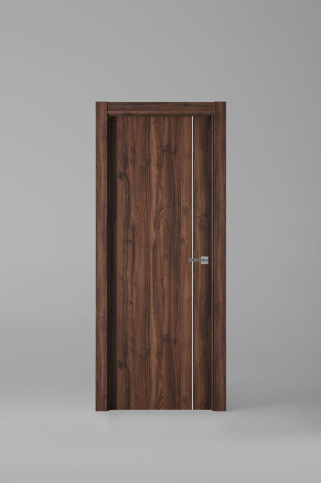 Puerta de interior colección nature G1007 Nogal Selva Greca Blanca