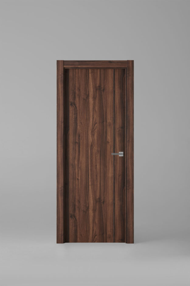Puerta de interior colección nature G1007 Nogal Selva Greca Negra