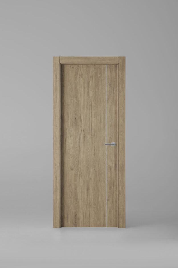 Puerta de interior colección tradition G1007 Roble Urban Greca Blanca