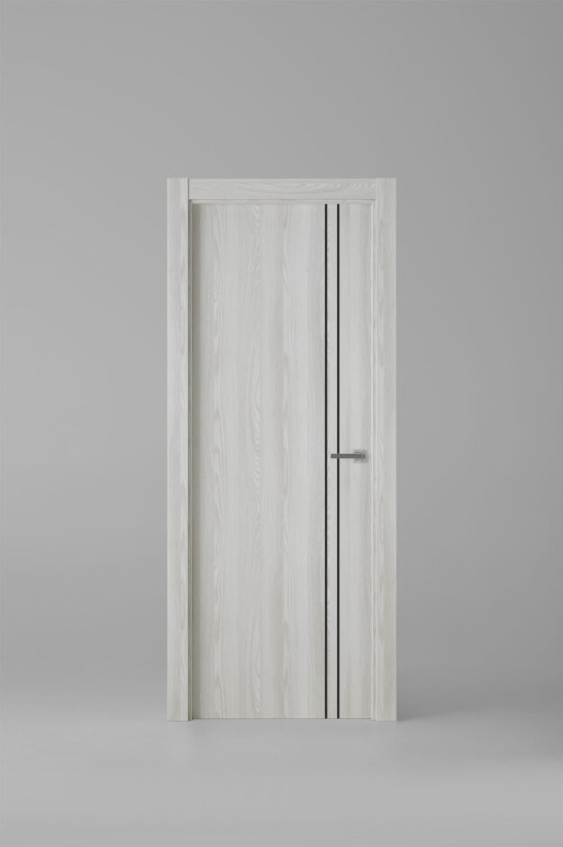 Puerta de interior colección cotton G1009 Glaciar Greca Negra