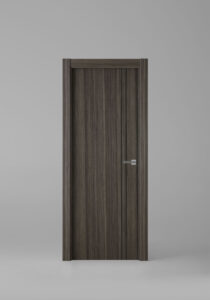Puerta de interior colección grey G1009 Malluma Greca Negra