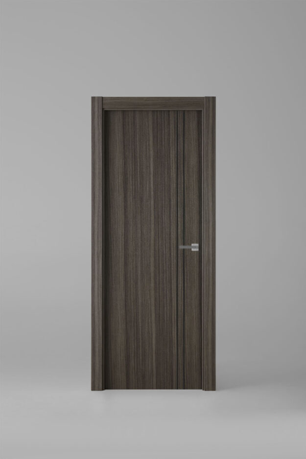 Puerta de interior colección grey G1009 Malluma Greca Negra