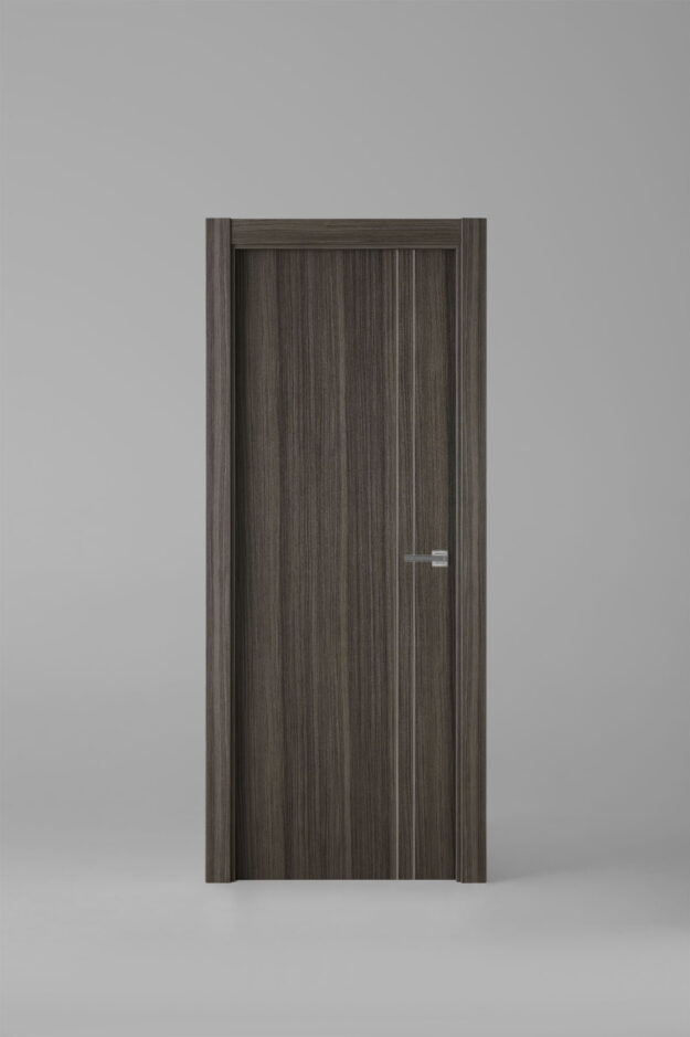 Puerta de interior colección grey G1009 Malluma Media Caña