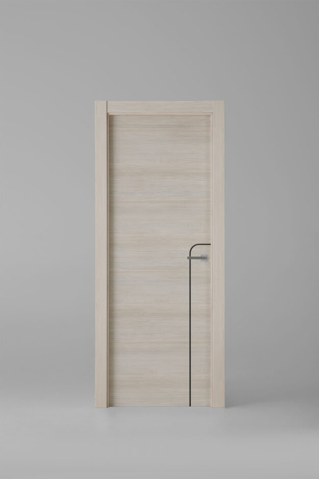 Interior door model X1001 Caramelo Black Inlay