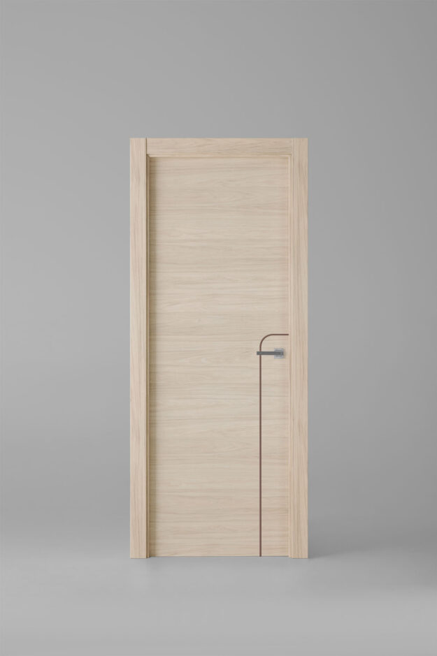 Puerta de interior colección nature X1001 Roble Arena Greca Marrón