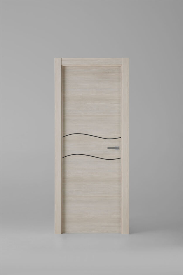 Interior door model X1003 Caramelo Black Inlay