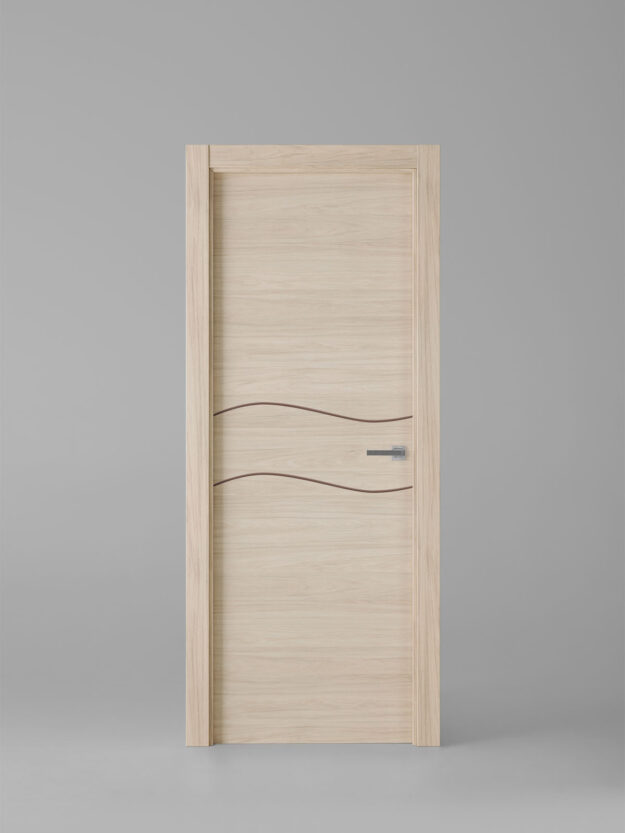 Interior door model X1003 Roble Arena Brown Inlay