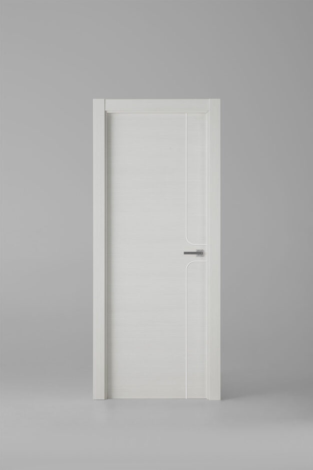 Interior door model X1004 Blanco Savia White Inlay