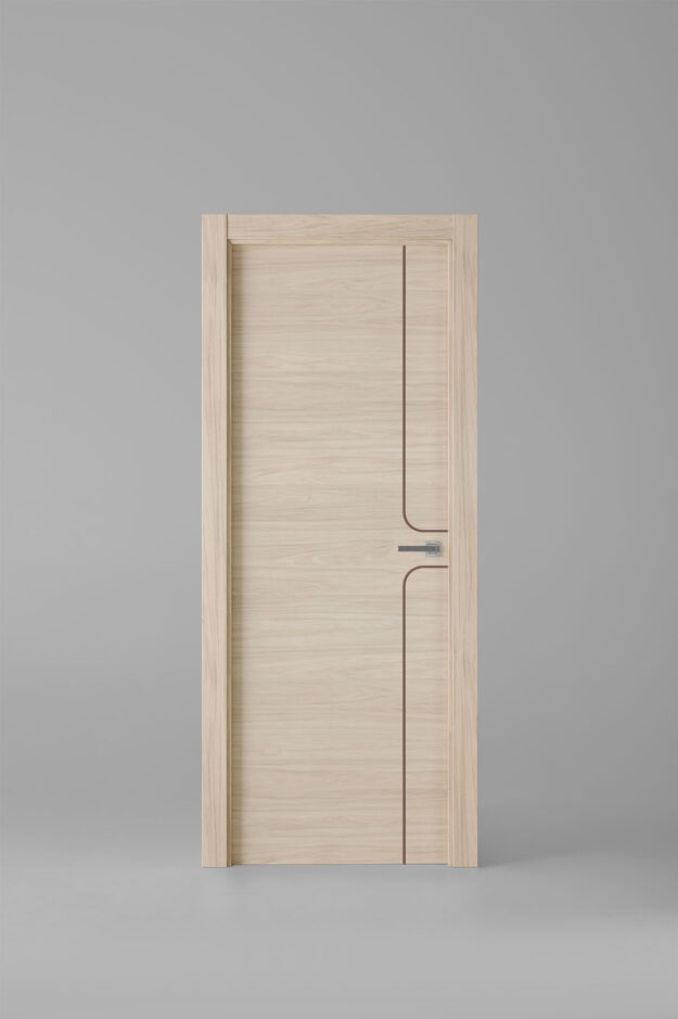 Puerta de interior colección nature X1004 Roble Arena Greca Marrón