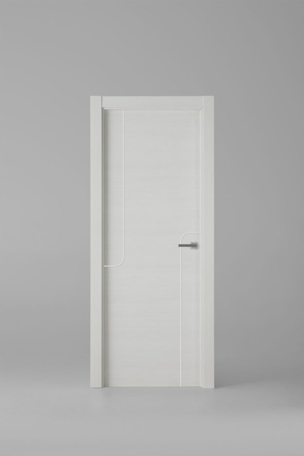 Interior door model X1005 Blanco Savia White Inlay