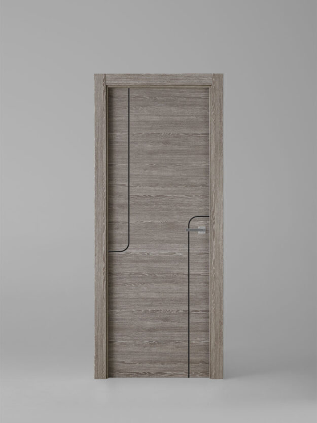 Interior door model X1005 Zenic Black Inlay