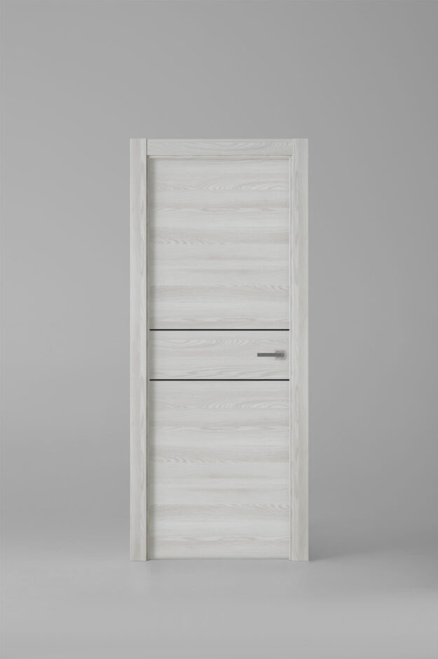 Puerta de interior colección cotton X2001 Glaciar Greca Negra