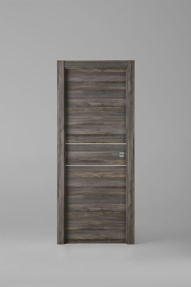 Interior door model X2001 Vulcano White Inlay