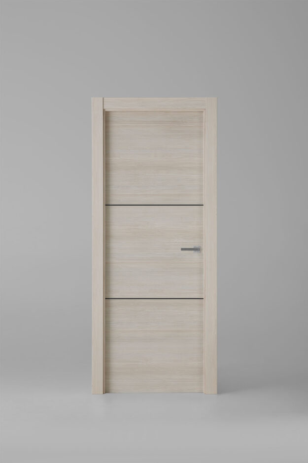 Interior door model X2002 Caramelo Black Inlay