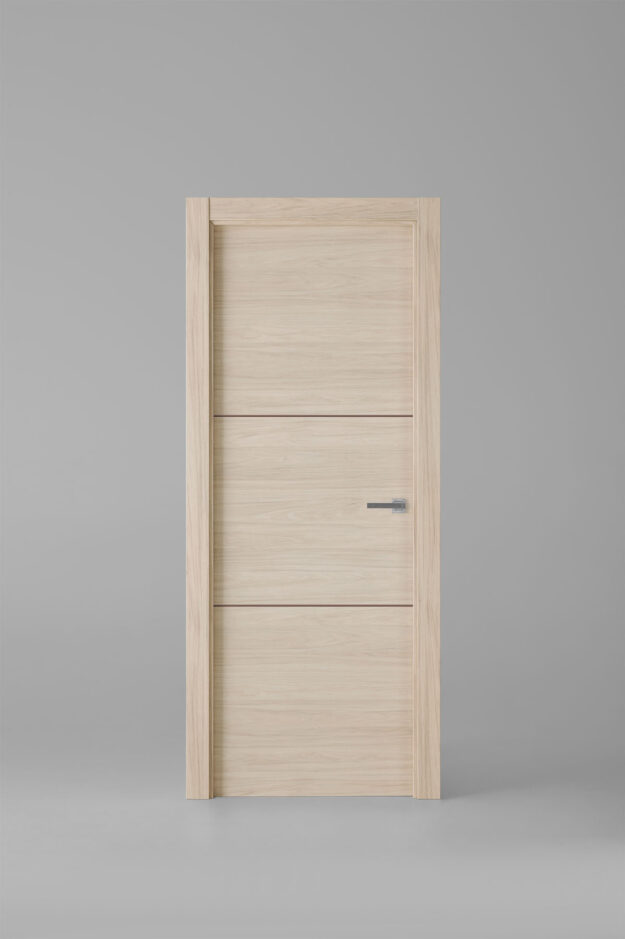 Puerta de interior colección nature X2002 Roble Arena Greca Marrón