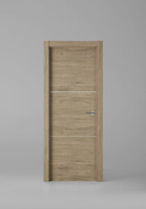 Puerta de interior colección tradition X2002 Roble Urban Greca Blanca