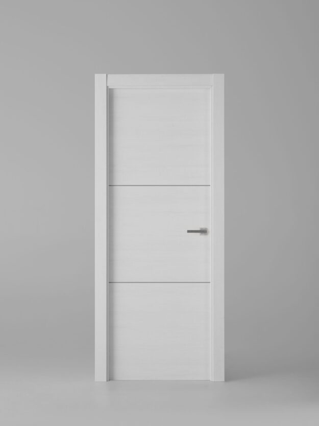 Interior door model X2002 Talcum Silver Inlay