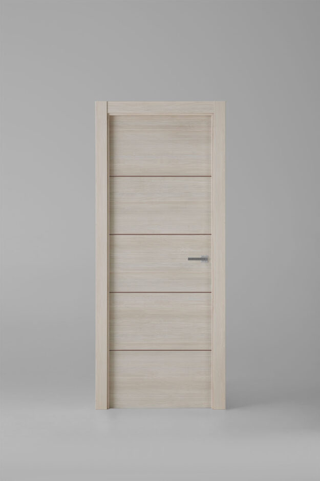 Interior door model X2003 Caramelo Brown Inlay