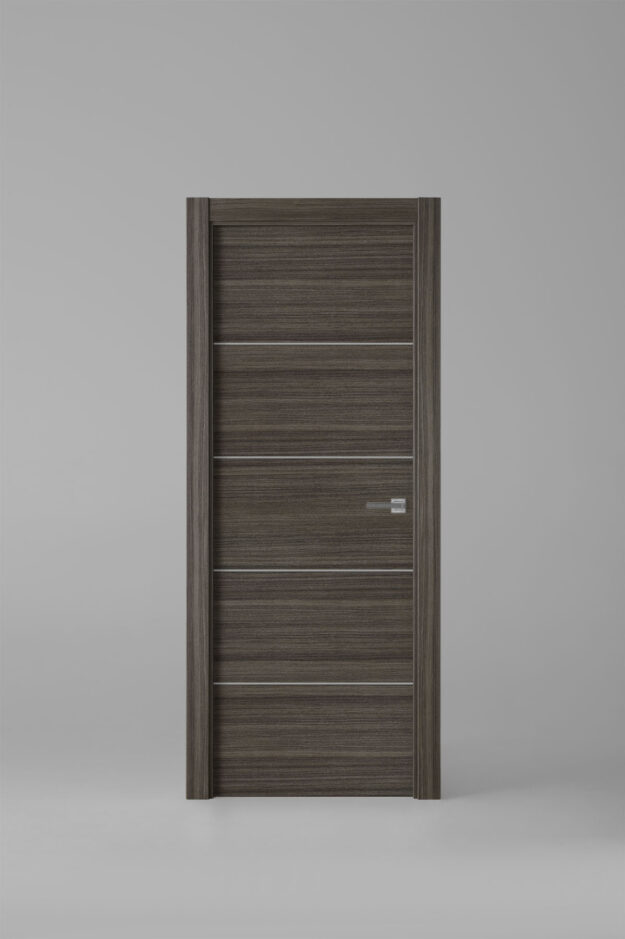 Puerta de interior colección grey X2003 Malluma Greca Plata