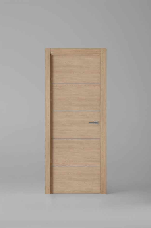 Puerta de interior colección tradition X2003 Roble Siena Greca Plata