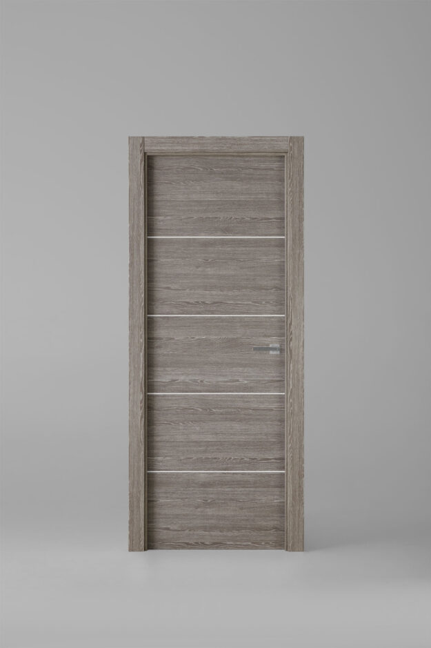 Puerta de interior colección grey X2003 Zenic Greca Blanca