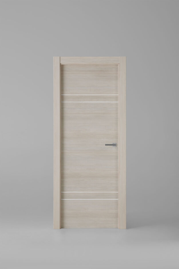 Interior door model X2004 Caramelo White Inlay