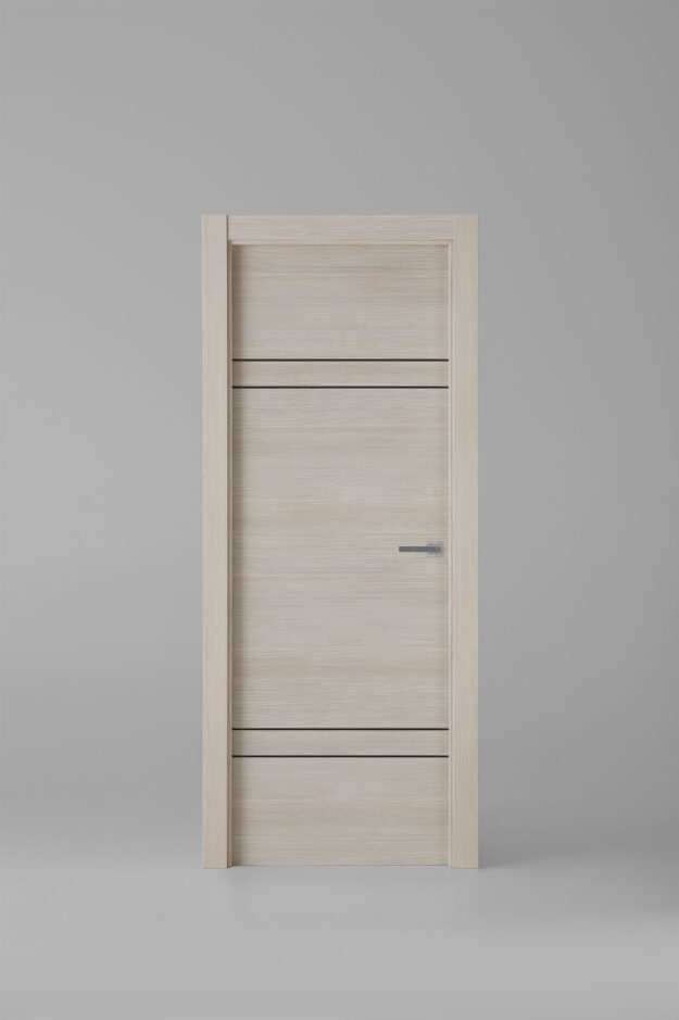 Interior door model X2004 Caramelo Black Inlay