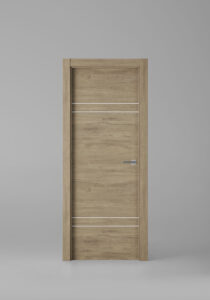 Puerta de interior colección tradition X2004 Roble Urban Greca Blanca